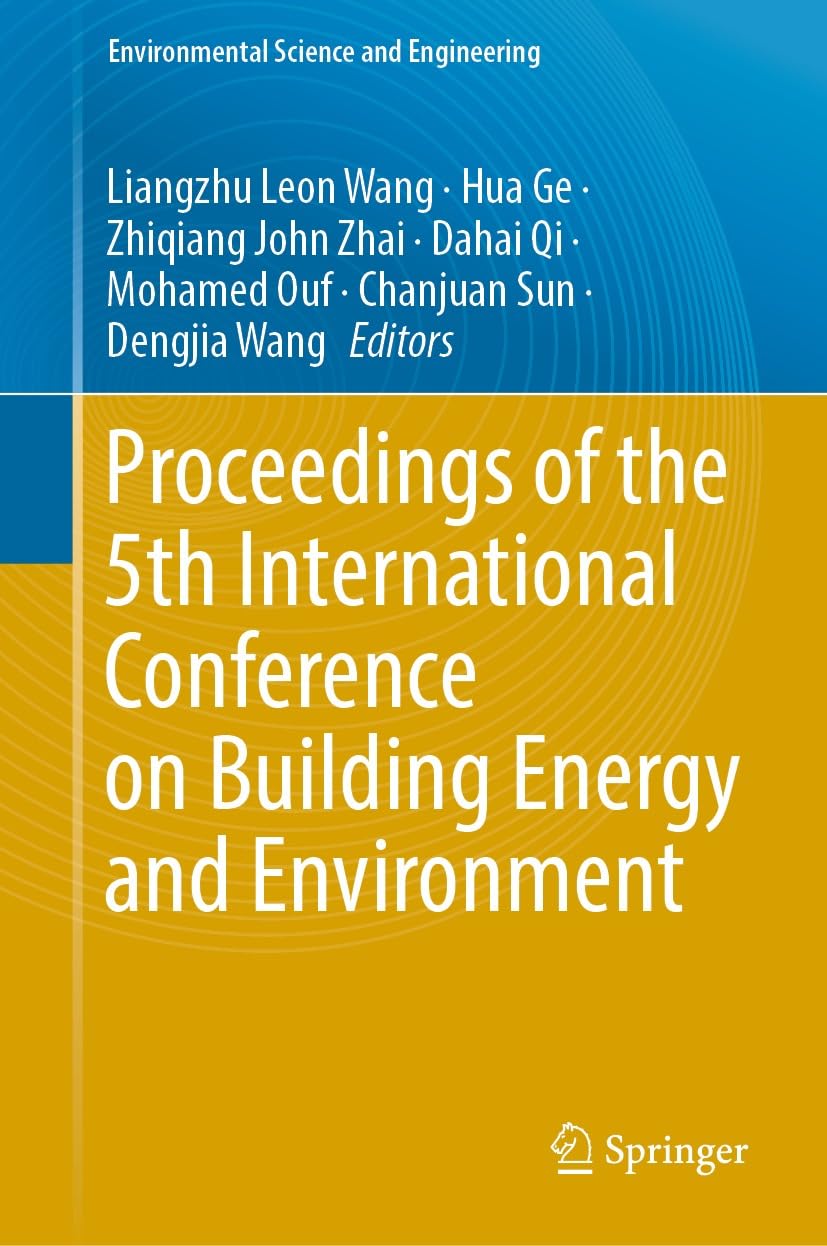 Actes de congrès Building Energy and Environment COBEE sciences de l'ingénieur
