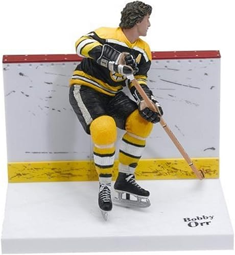 Miniatura 2 de NHL Legends Series 3figura Bobby Orr Negro y Amarillo Jersey