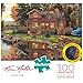 Buffalo Games - Kim Norlien - Peace Like A River - 300 Piece Jigsaw Puzzle for Adults - Large, Easy to Hold Pieces - Challenging Puzzle Perfect for Game Nights, Finished Size 21.25 x 15.00