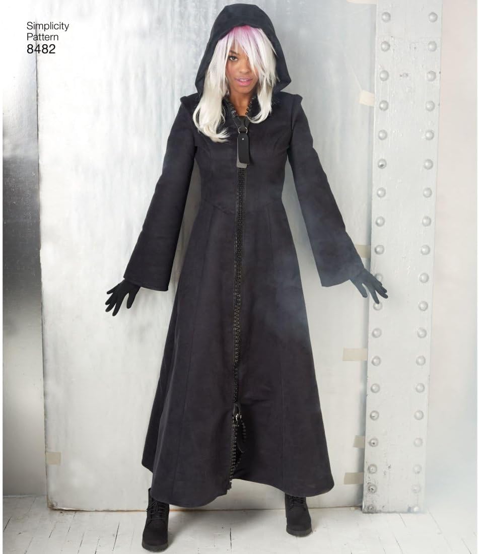 Simplicity US8482H5 Women's Costume Coats Sewing Pattern, Sizes 14-22