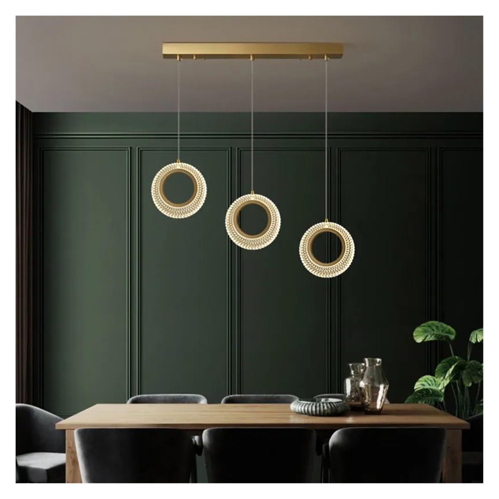 PCXEHUYP Chandelier Crystal Villa Duplex Building - Spiral Staircase Light Ring Long Pendant Loft Lamp