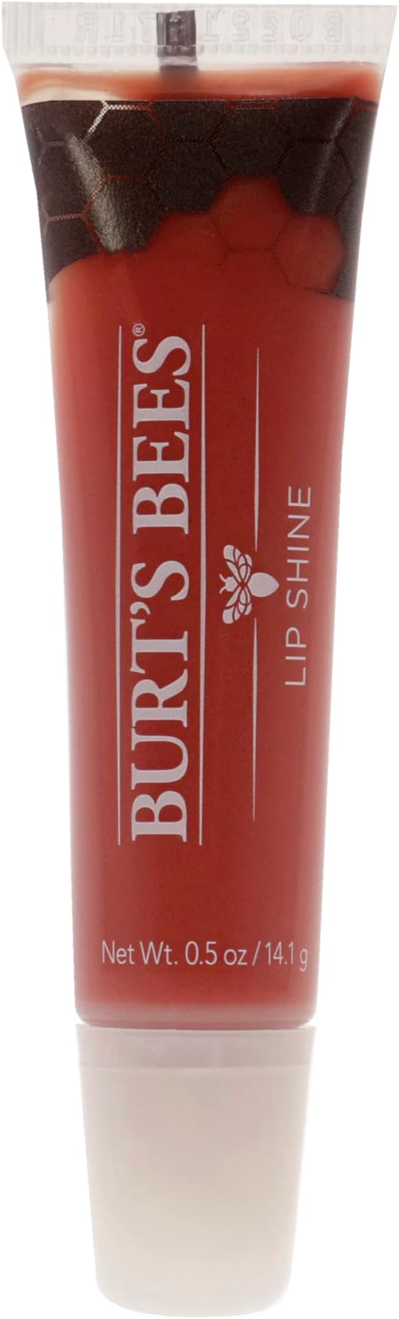 Burt's Bees Lip Shine, Peachy, 0.5 Oz
