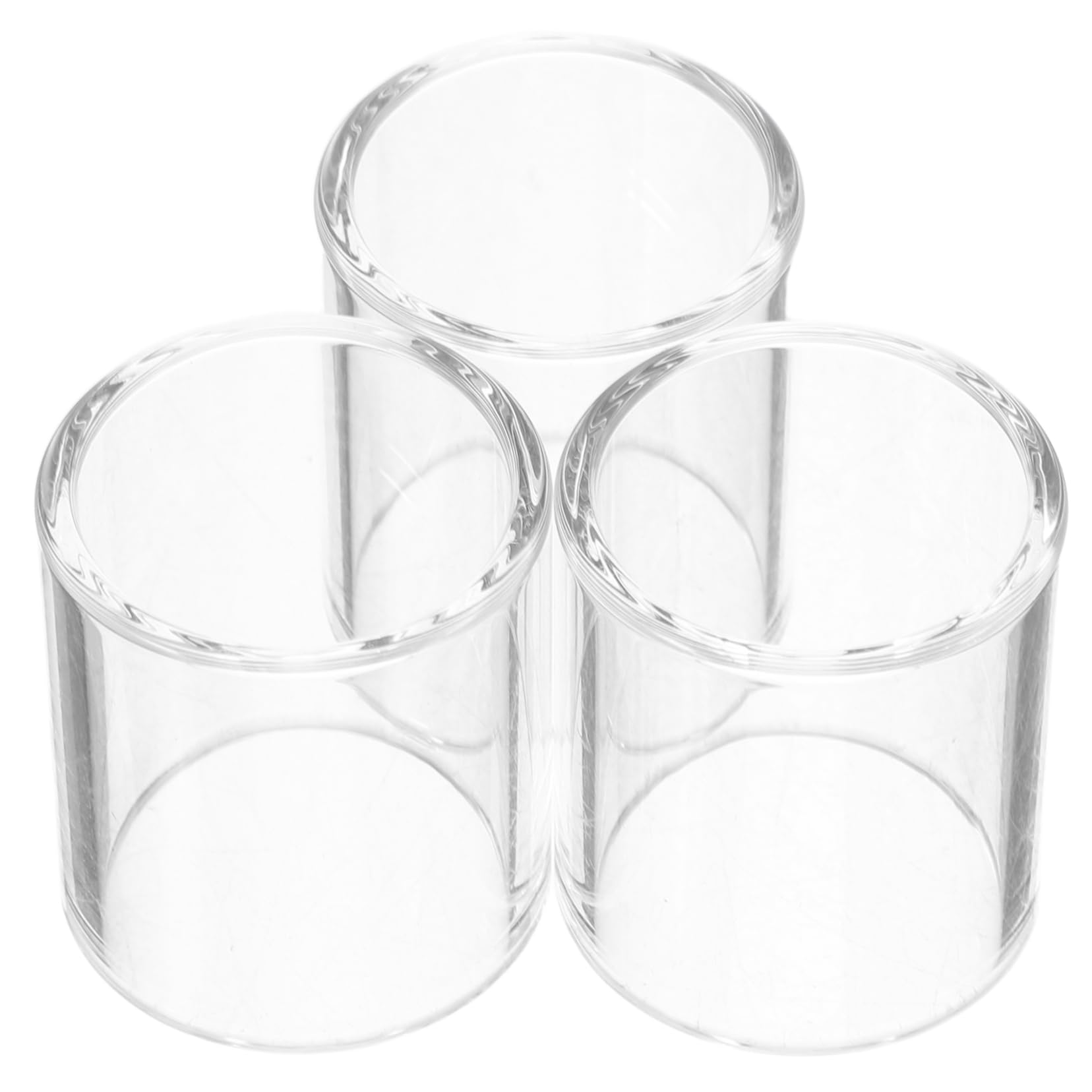 ERINGOGO Guitar Slide Bars Glass Tone Bar Finger Sleeve Slide 3-piece Set Essential Guitar Tool