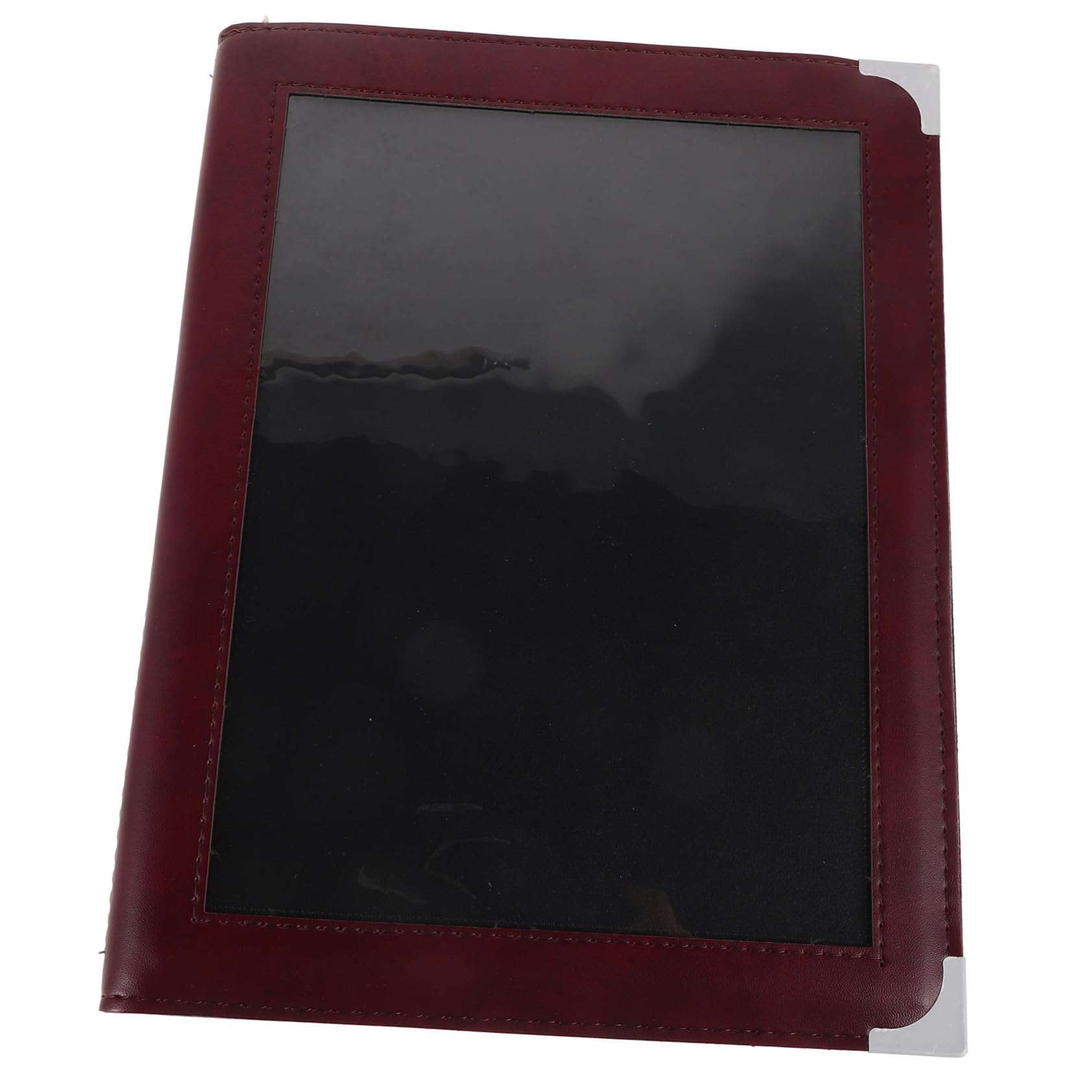 CIYODO Hotel Service Menu Book Menu Holder PVC Material Large Capacity and Easy to Maintain