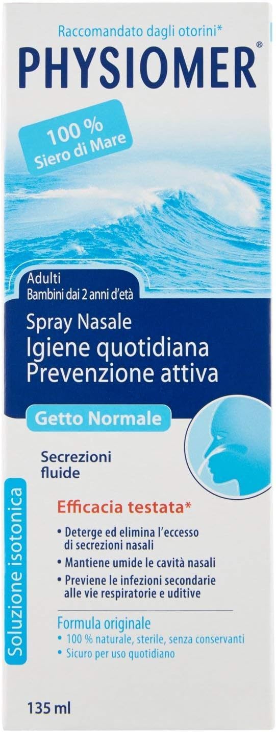 Spray nasale salino
