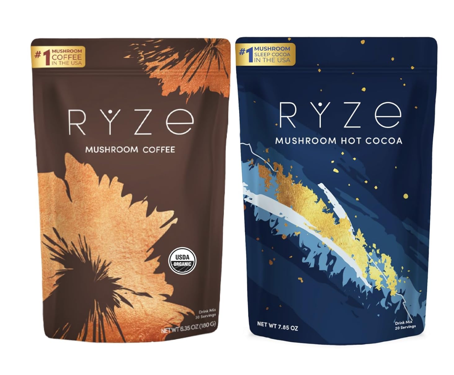Amazon.com : RYZE SUPERFOODS Day + Night Bundle with Mushroom