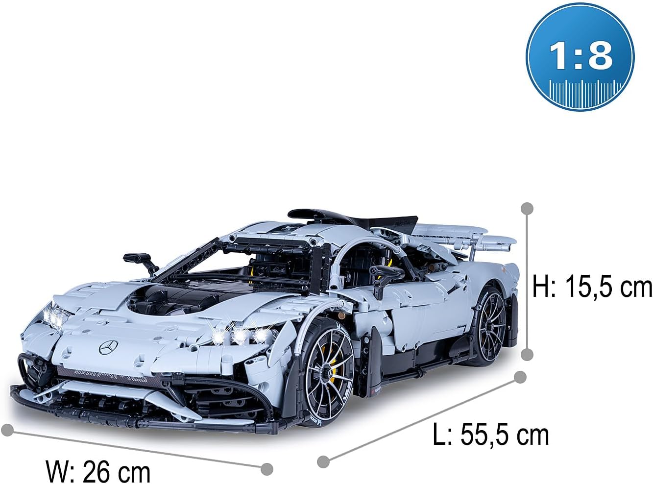 Diagram, der viser byggestens komponenter, der forbinder