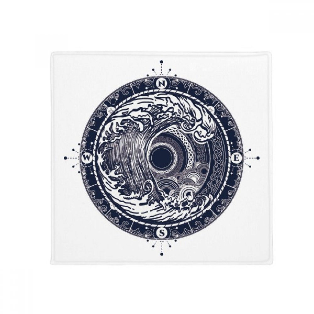 Tapis de sol pour animal domestique motif boussole idée cadeau maison
