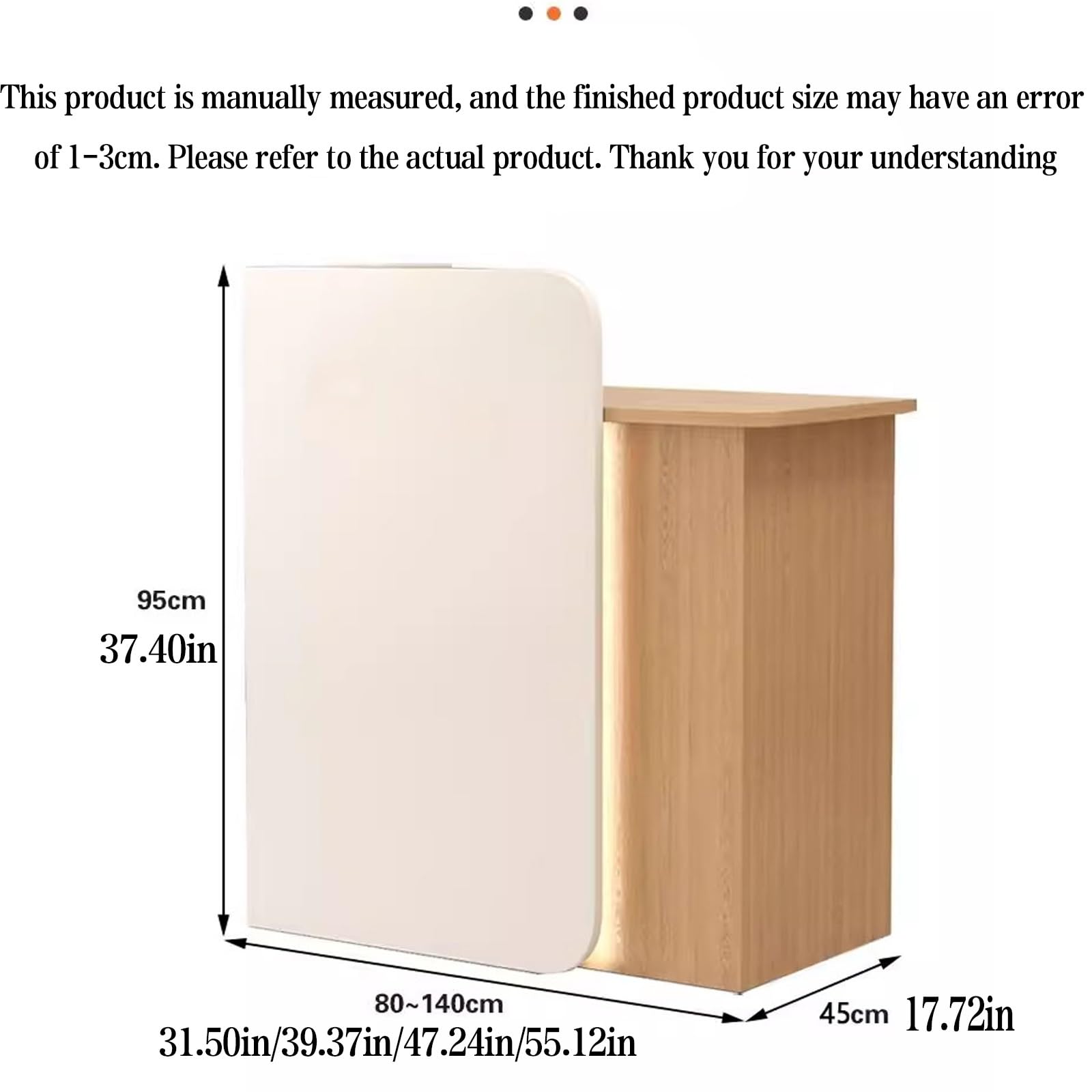 Bancone bar bianco, 160 cm reception, isola cucina nera, tavolo professionale grigio trattamento di bellezza, elegante bancone mobili per la casa e il lavoro