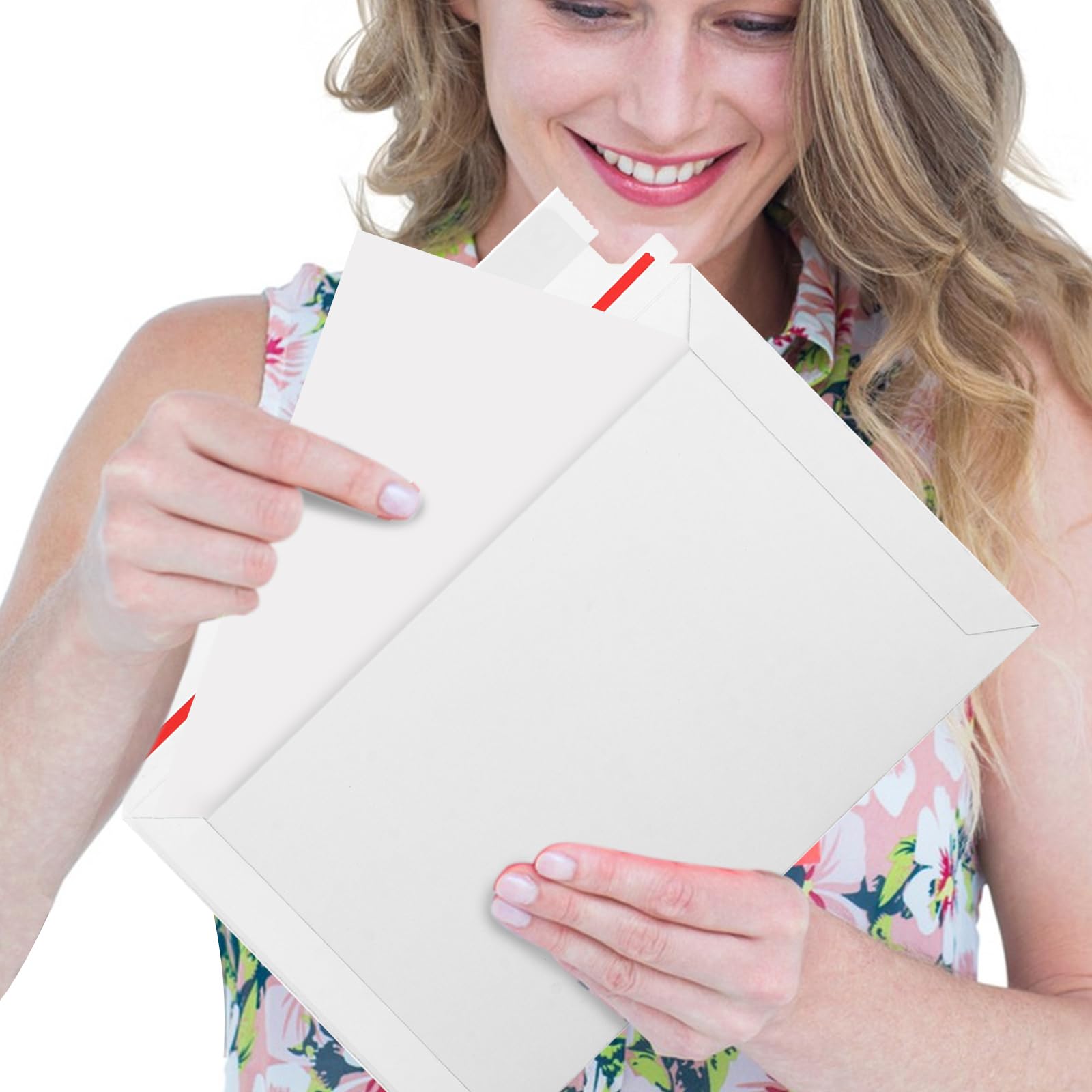 Lot de 120 enveloppes en carton rigide A5 Blanc 250 x 163 mm