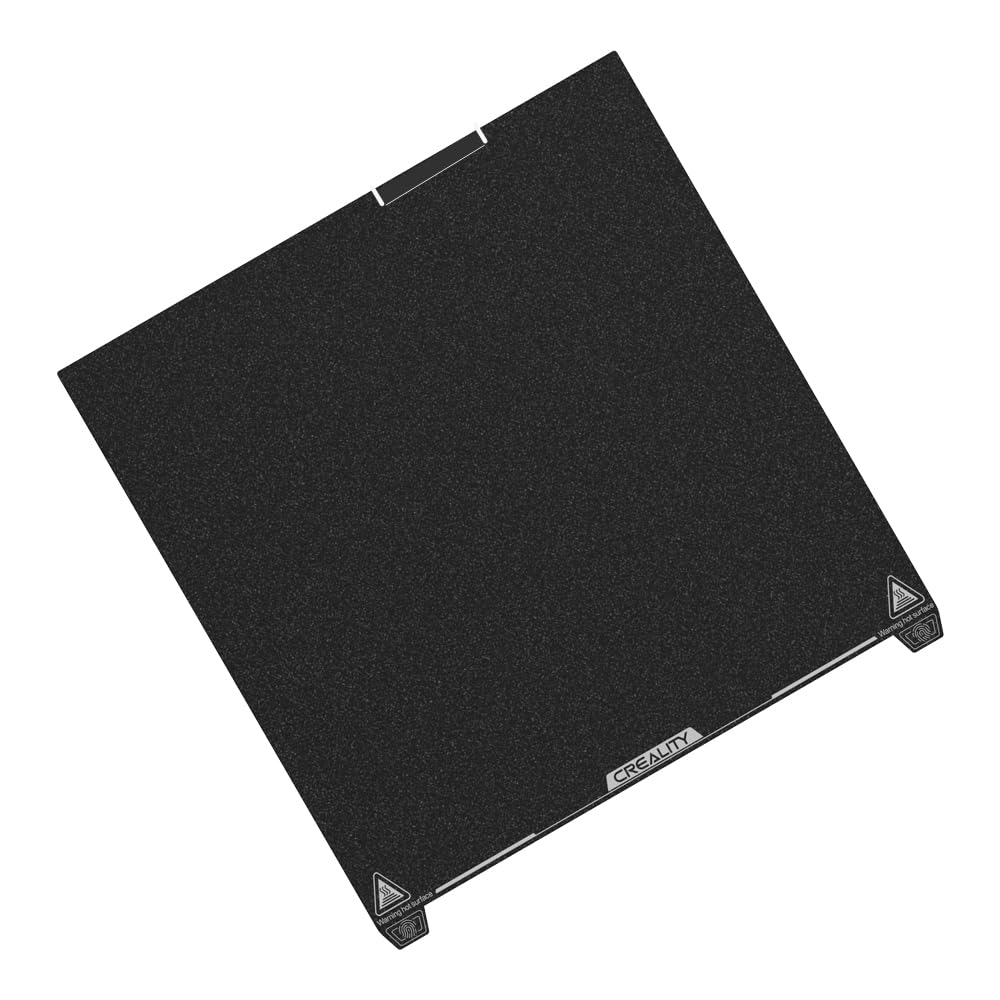 K2 PLUS Piastra di Costruzione PEI Satinata Piastrezza Ad Altissima Adesione Modelli di Facile Rimozione per PC PLA ABS TPU - 370x370mm, Appassionati Fai da Te