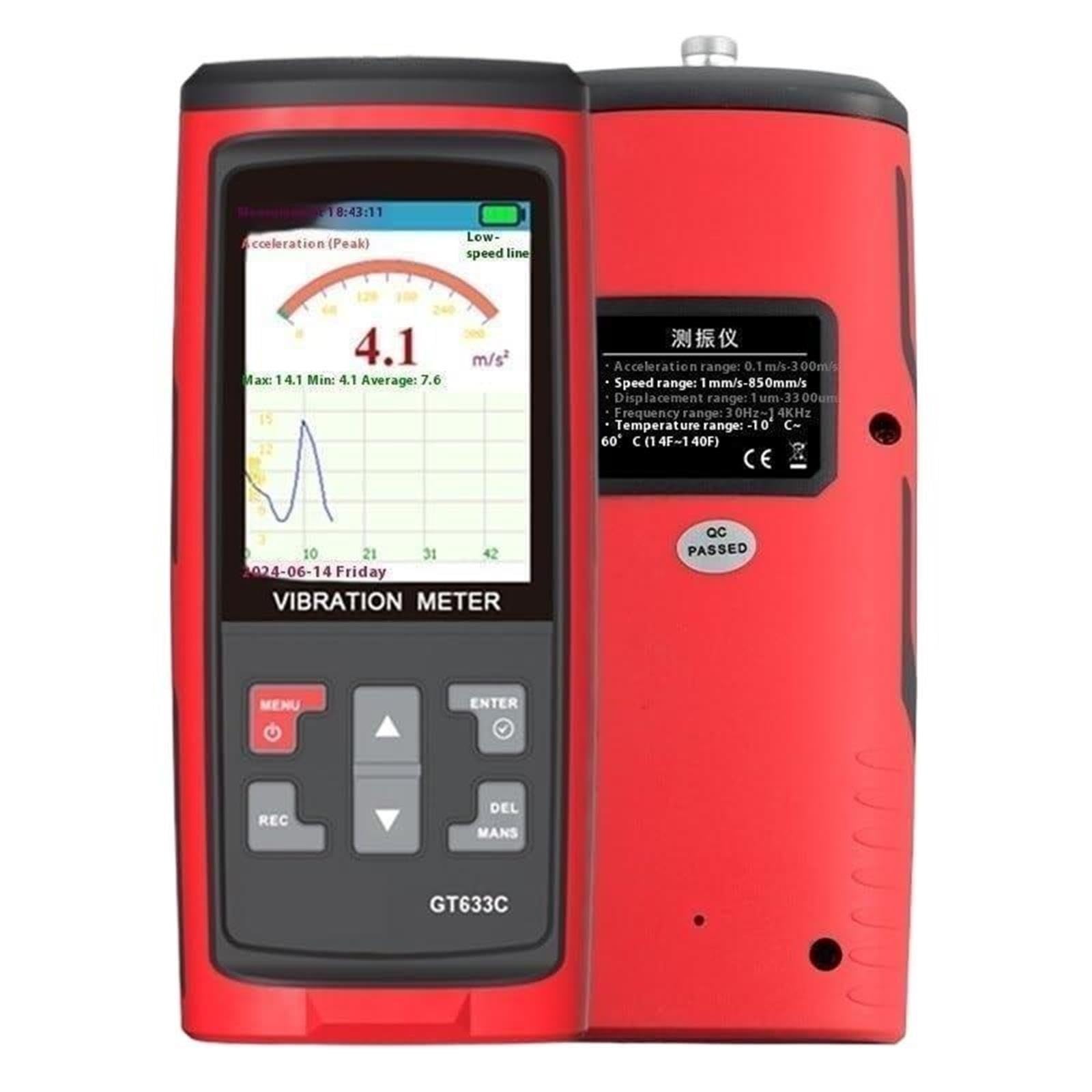 Vibration Meter, GT633C Split Analyzer
