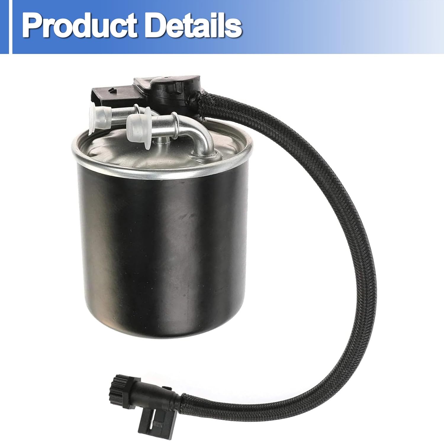 Fuel Filter Diesel Filter 6510902952 For Mercedes W204 X204 V212 Sprinter 2500 3500 Replaces# 6510902952 6510901552 WK82018 WK 820/18, 1 Pack