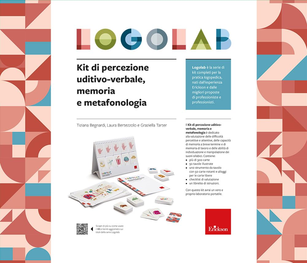 Logolab. Kit Di Percezione Uditivo-Verbale, Memoria E Metafonologia. Con Tavole Illustrate, Checklist. Con 350 Carte - 4