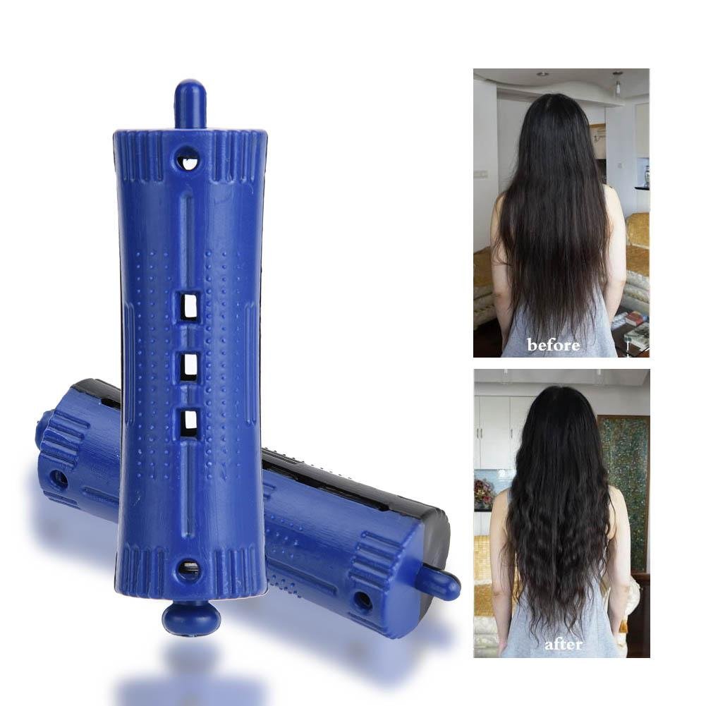 July Summer Gifts 6Pcs Wave Heat Perm Hair Rollers Hair Clip Curlers with Rubber Band,Hairdressing Tool (#3(2.5cm / 1.0inch)) - Image 4