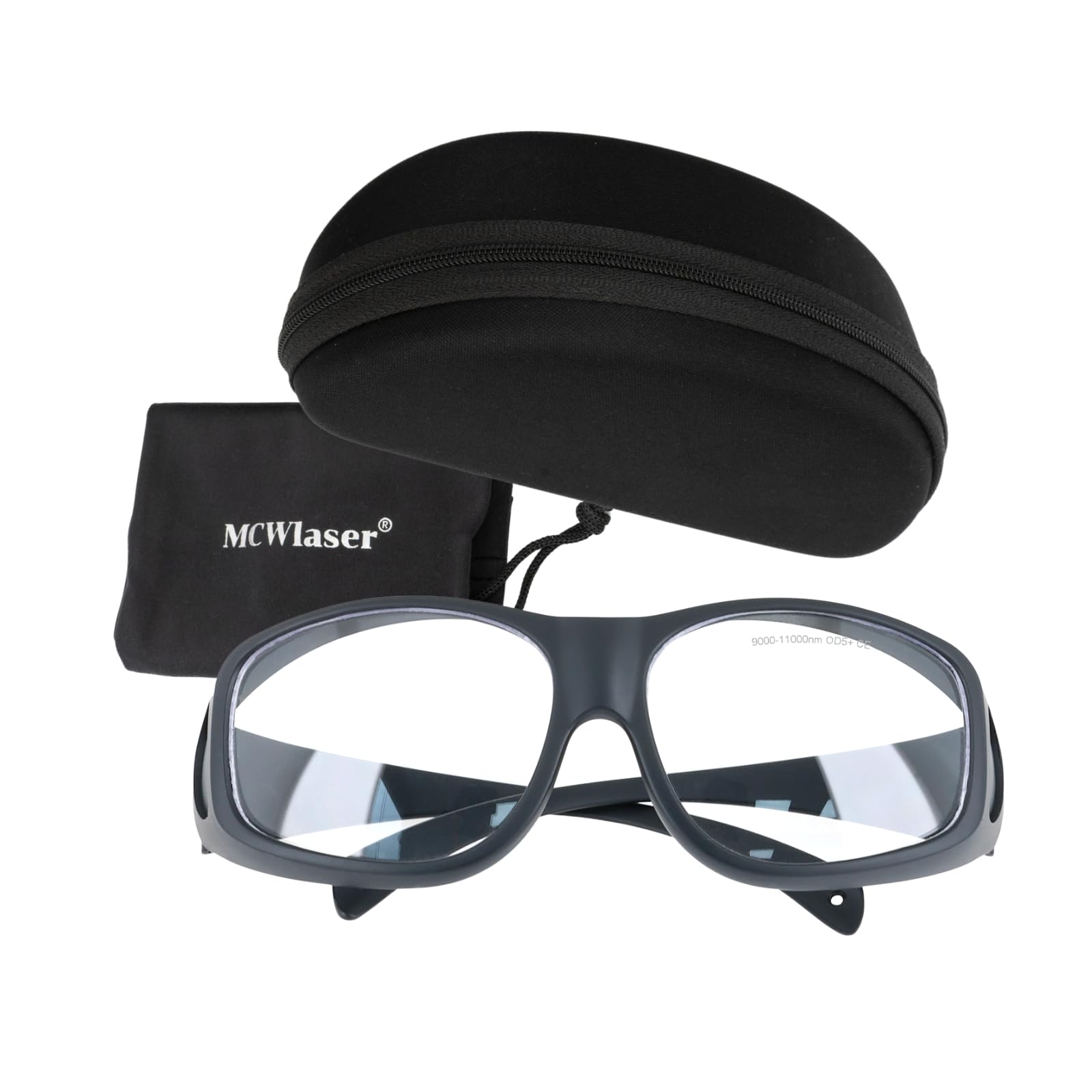 MCWlaser CO2 Laser Safety Glasses Protective Goggles 10600nm CE OD5+ Eyewear For CO2 Laser Engraver Cutter Beauty Treatment absorption type EP-4 Style 9