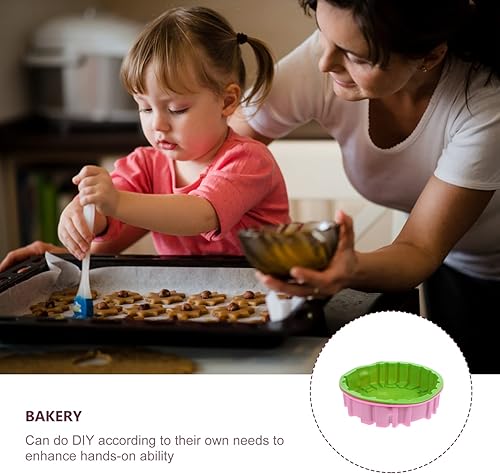 Miniatura 9 de DECHOUS 6 moldes para hornear de cumpleaños, molde de resina para pastel de cumpleaños, moldes para hornear pasteles de cumpleaños, molde para