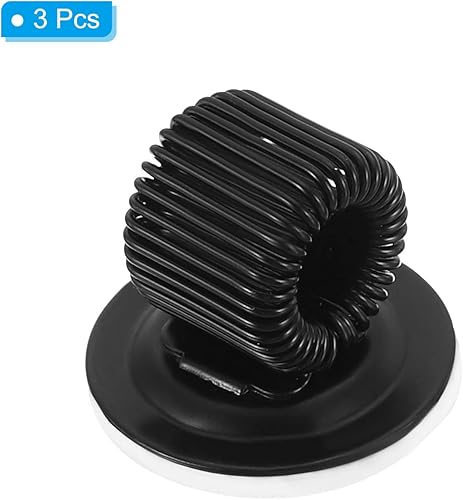 Miniatura 3 de PATIKIL Clips para bolígrafos, 3 unidades, de metal, autoadhesivos, organizador de lápices para oficina, pared, refrigerador, pizarra blanca, mapa,