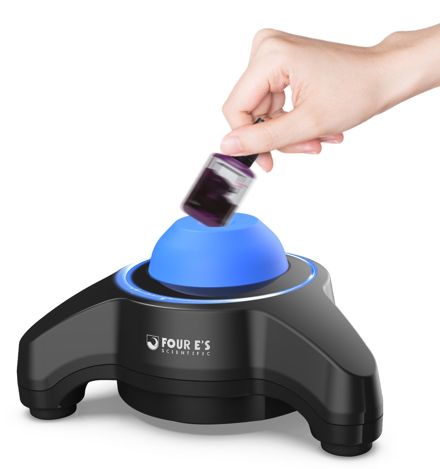 Photo 1 of FOUR E'S SCIENTIFIC Mini Vortex Mixer - 5600rpm, Black