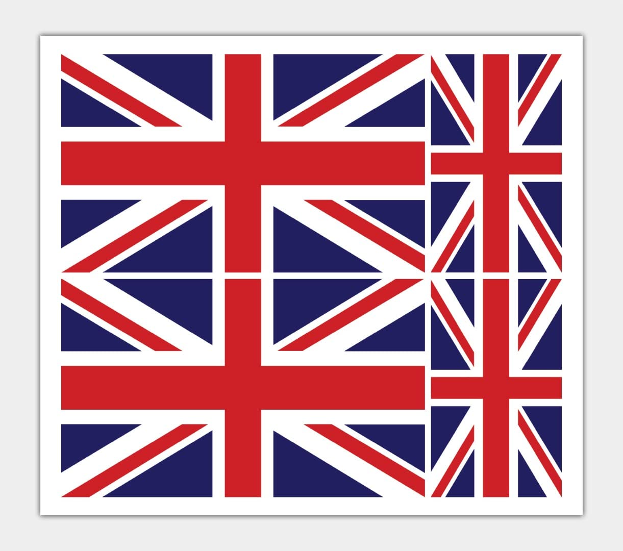 Pack De 4 Pegatinas De Vinilo Con La Bandera De Escocia | Para Coche, Laptop, IPad O Van | Resistente Al Agua Y Decoloración