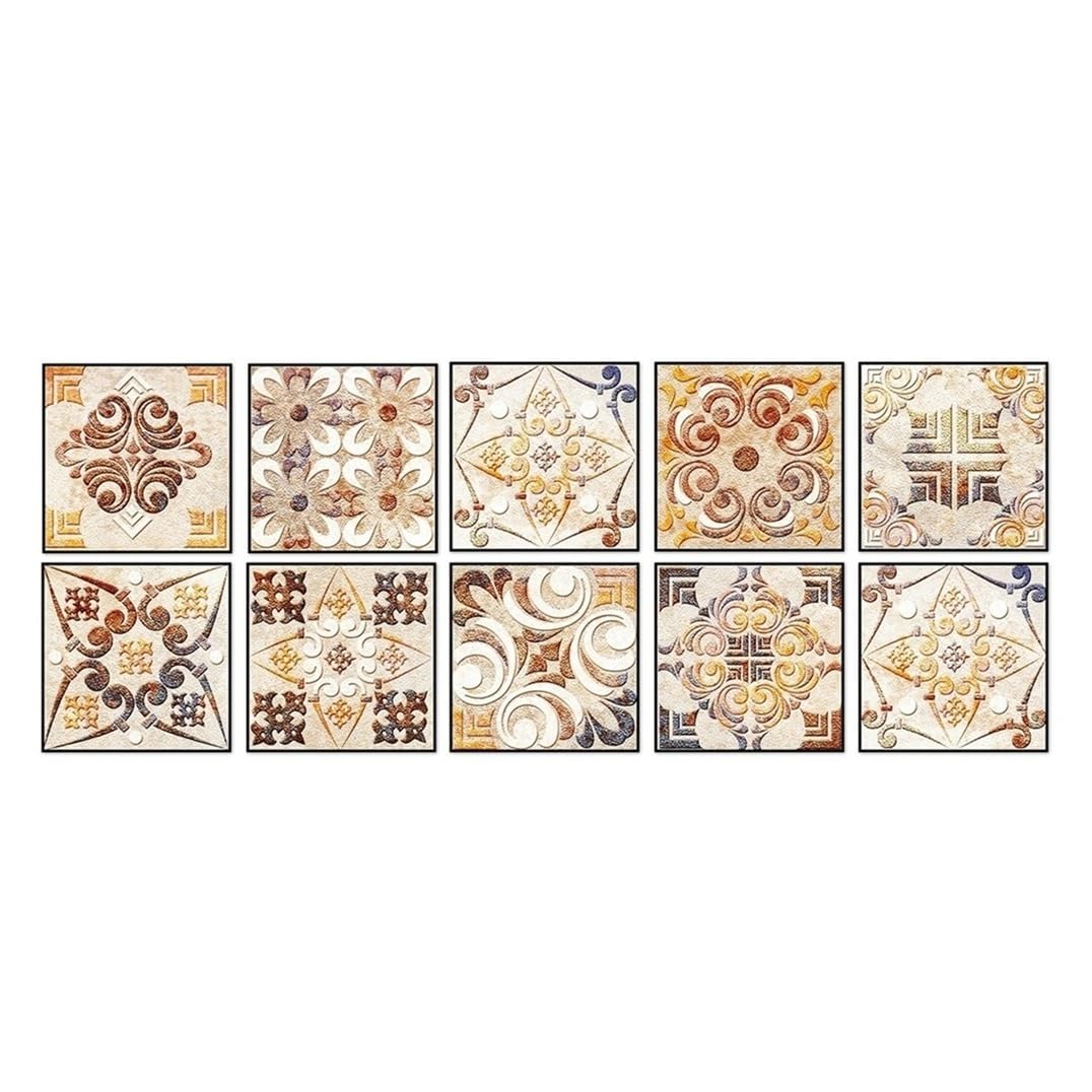 CYWDHFO Self-Adhesive Wall Stickers, Crystal Tile Decor