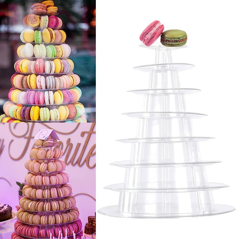 Alzata A 3 Ripiani Per Lecca-Lecca Con 42 Fori – Espositore Per Cupcake E Cake Pop In Plastica, Centrotavola Per Baby Shower, Matrimoni E Feste Di Compleanno