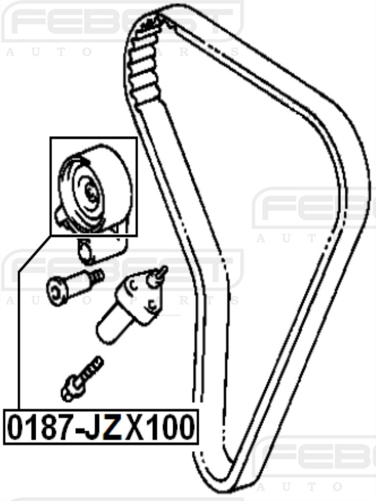 Amazon.com: 1350546070 - Pulley Idler For Toyota : Automotive