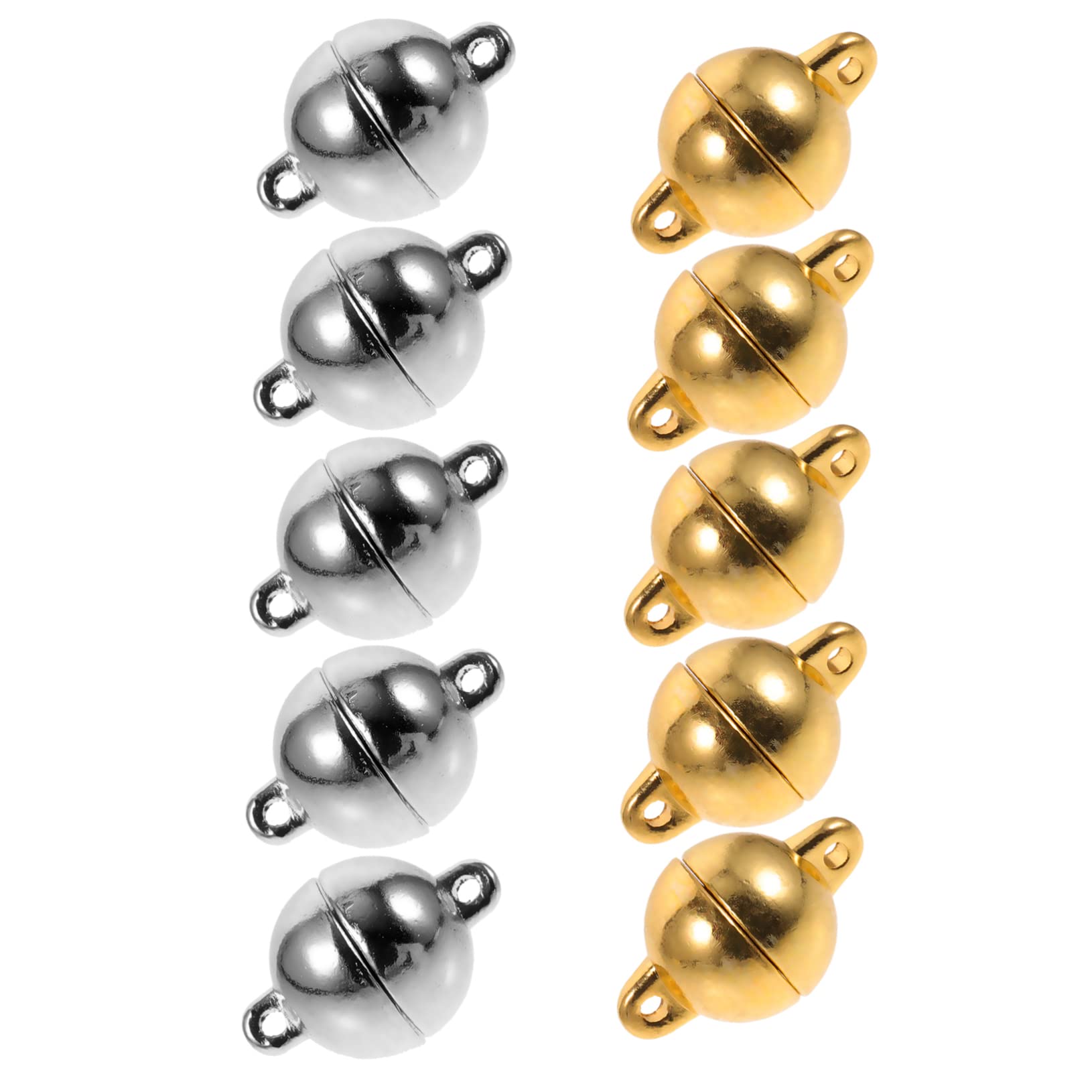 ABOOFAN 48stücke Magnetische Schmuckverschlüsse Magnetverschluss Für Armbänder Und Halsketten Zubehör Für Schmuckherstellung Langlebig Und Einfach Zu Handhaben