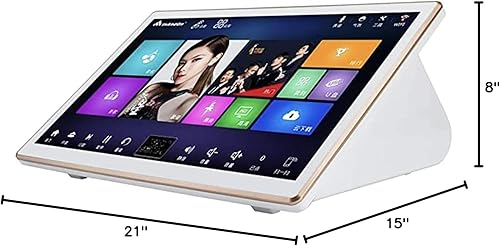 Miniatura 2 de InAndOn V5 Max - Reproductor de karaoke todo en uno 4T, pantalla táctil capacitiva de 18.5 pulgadas, máquina inteligente de teclas de voz,
