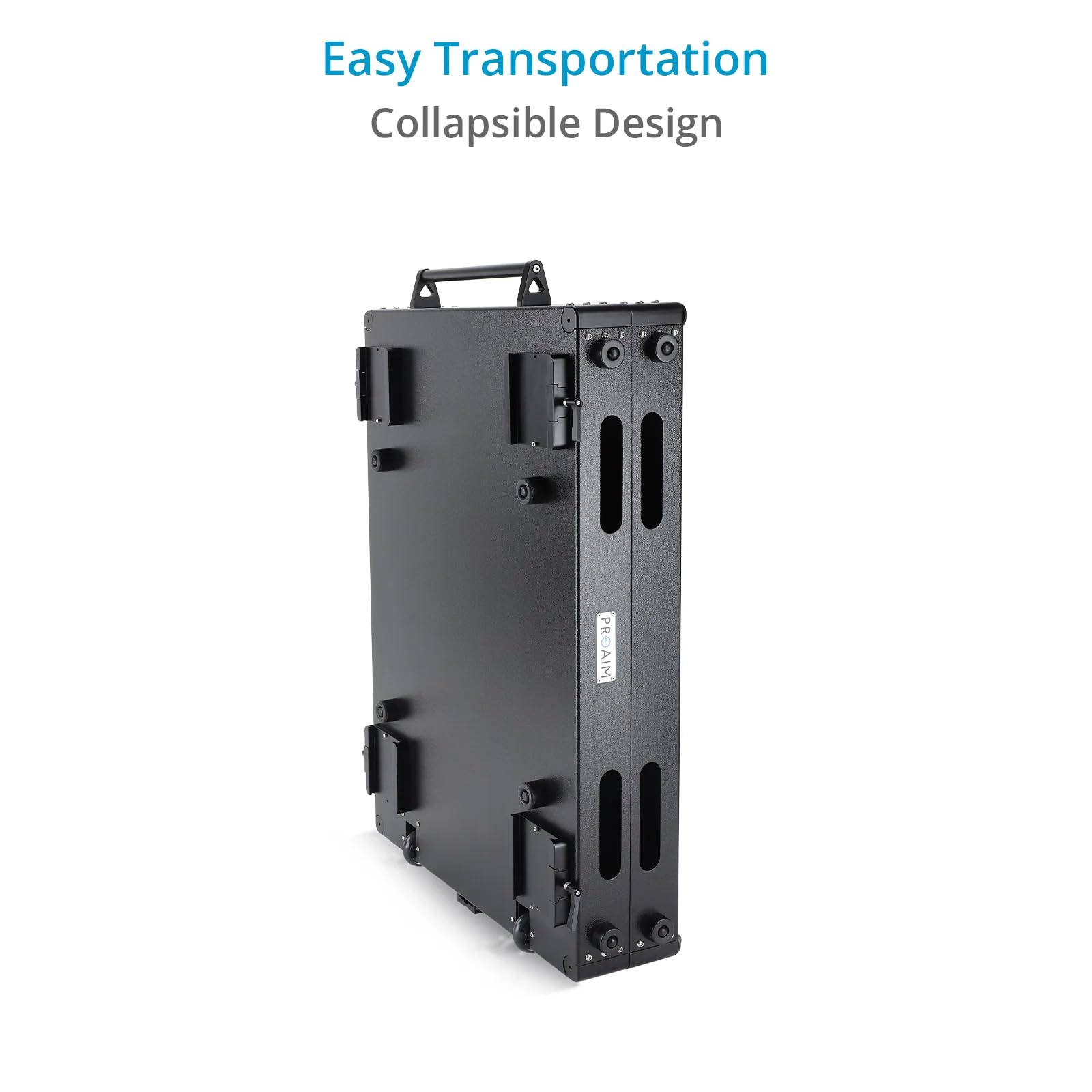 Carrello per videocamera Proaim bowado pro 36 pollici per produzione video per registi, videomaker e fotografi (CT-BWDO-PRO-36)
