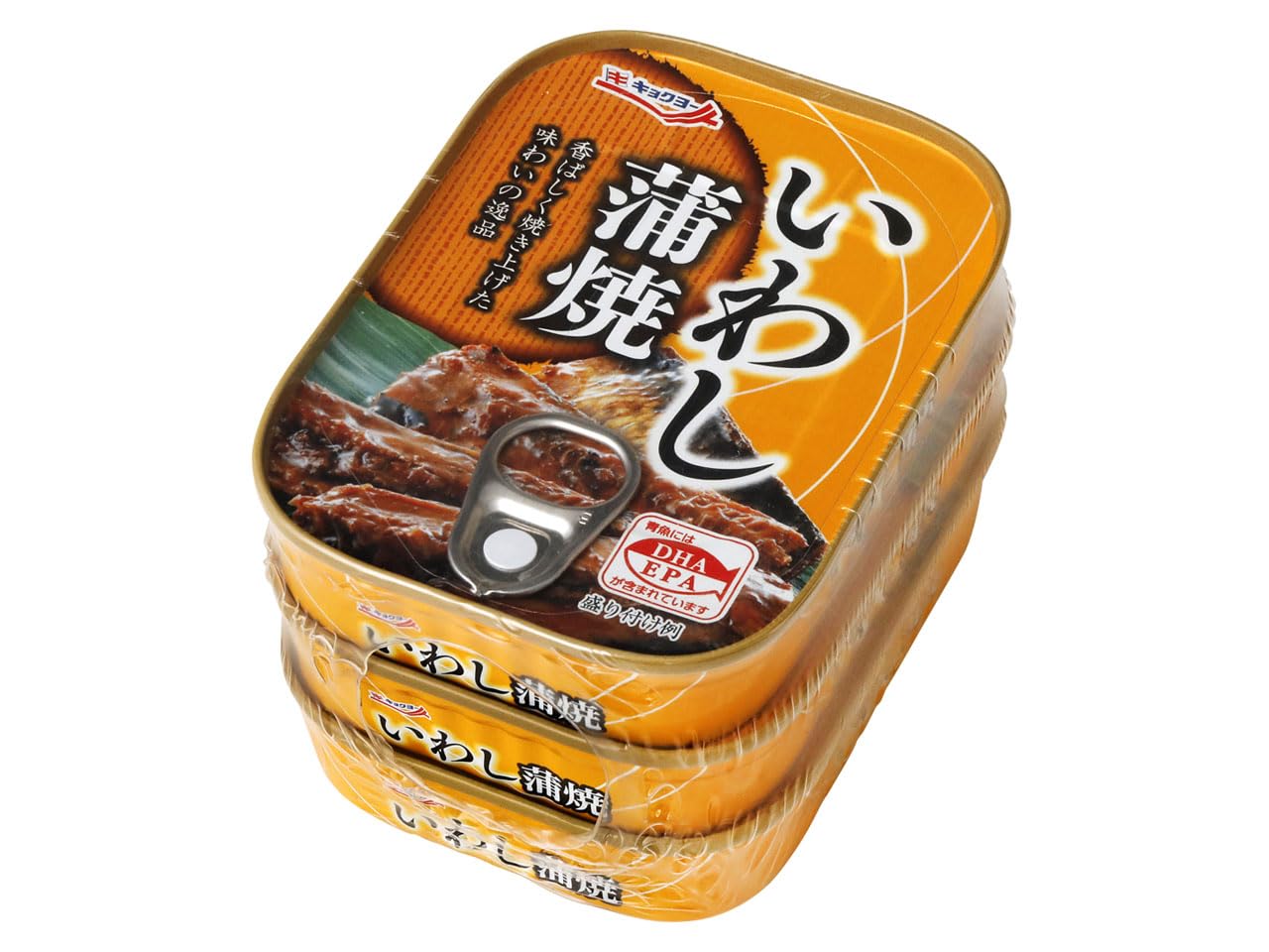 極洋 いわし蒲焼 90g×3缶パック