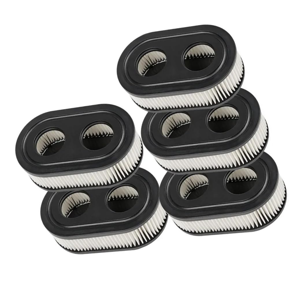 5 filtros de Aire for cortacésped compatibles con OEM 798452K 593260. Herramienta de Limpieza de jardín de Repuesto.