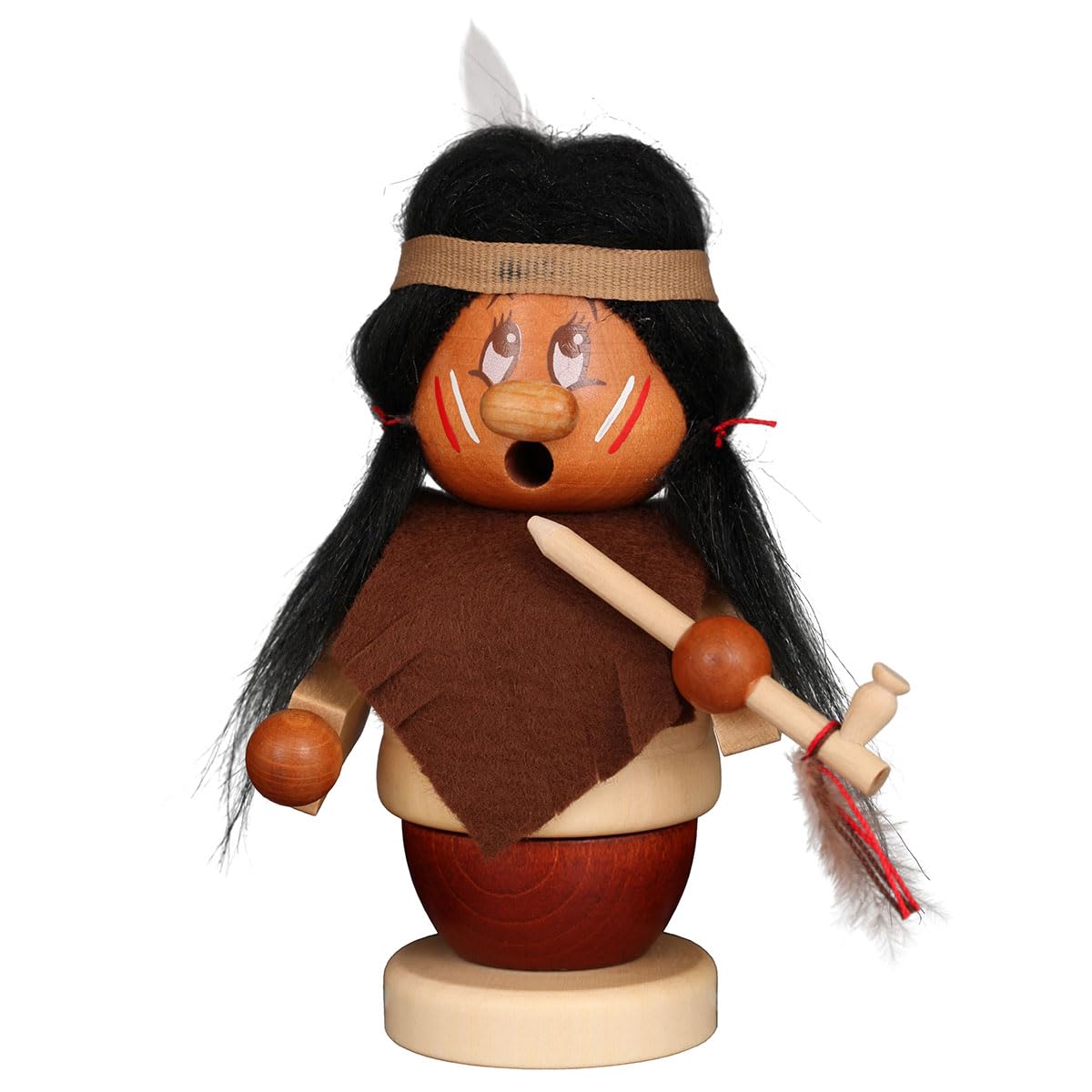 Christian Ulbricht Räuchermännchen Miniwichtel Kleiner Adler - 13 cm