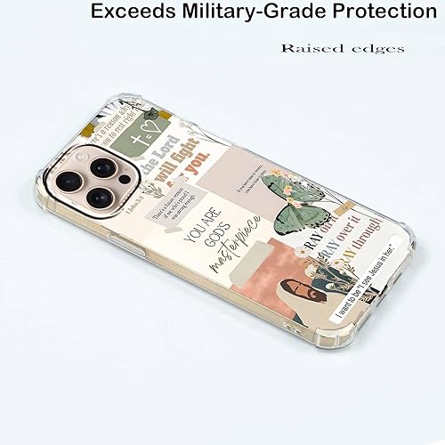 Miniatura 5 de Funda protectora de TPU suave con texto en inglés "Christian Jesus" para iPhone 16 Pro, #1