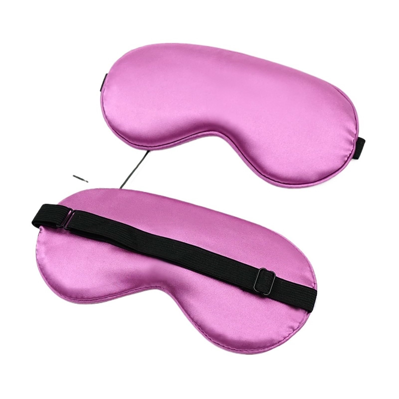 Máscaras para dormir Zero Eye Pressure Blackout pa Máscara de seda for ojos, máscara for dormir, máscara de seda for ojos, máscara de noche for soñar, suave y relajante(Silver)