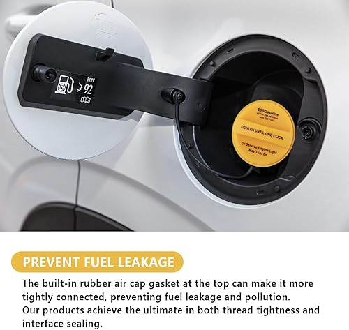 Miniatura 4 de Car Gas Cap Replacement OEM#GT347 20962524 - Professional Fuel Tank Cap Compatible with GMC Sierra Chevy Silverado Cadillac Escalade for Replacing