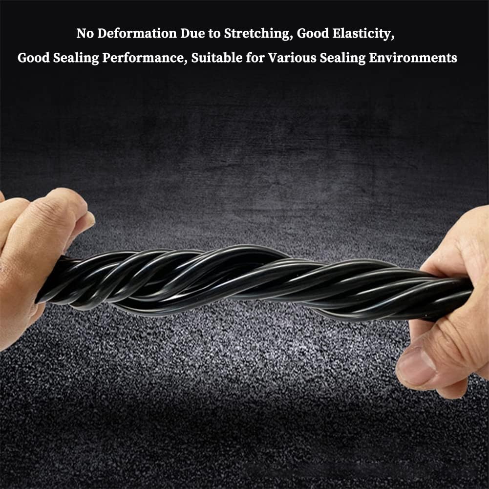 1" ID Silicone Tubing, JoyTube Black Food Grade Silicone Tubing 1" ID x 1-1/4" OD 10 Feet High Temp Pure Silicone Hose Tube for Pump Transfer
