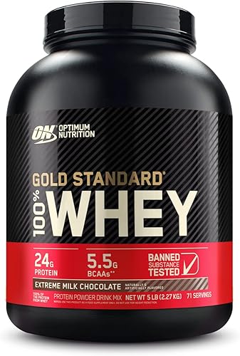 Miniatura 2 de Optimum Nutrition Gold Standard - Proteína de caseína micelar 100% micelar en polvo y proteína de suero de leche en polvo, 100% proteína de suero en