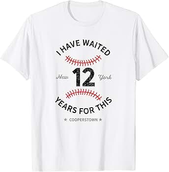 Amazon.com: I Have Waited 12 Years for This Cooperstown