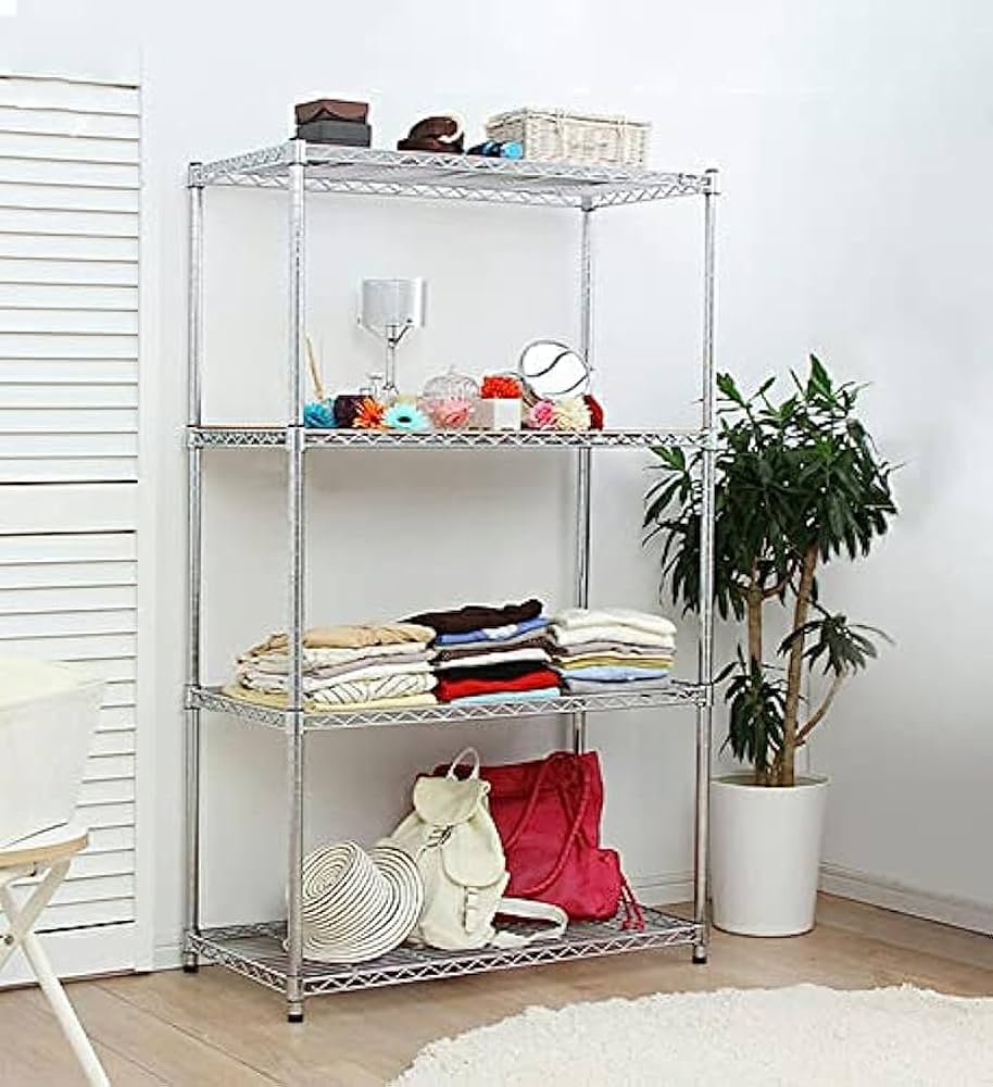 スチールラック Amazon｜スチールラック 4段 幅91 奥行46 高さ151 スチール