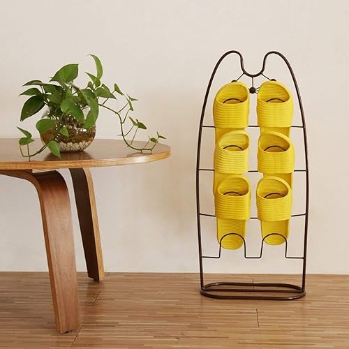 Miniatura 5 de ZEELYDE Zapatero para interiores para baño de pie organizador de zapatos cubierta de tela no tejida estantes apilables para pasillo entrada baño