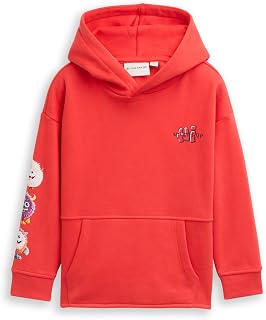 TOM TAILOR Boys Children's Oversize Hoodie Sweatshirt 116-122 38337 - Soft Red