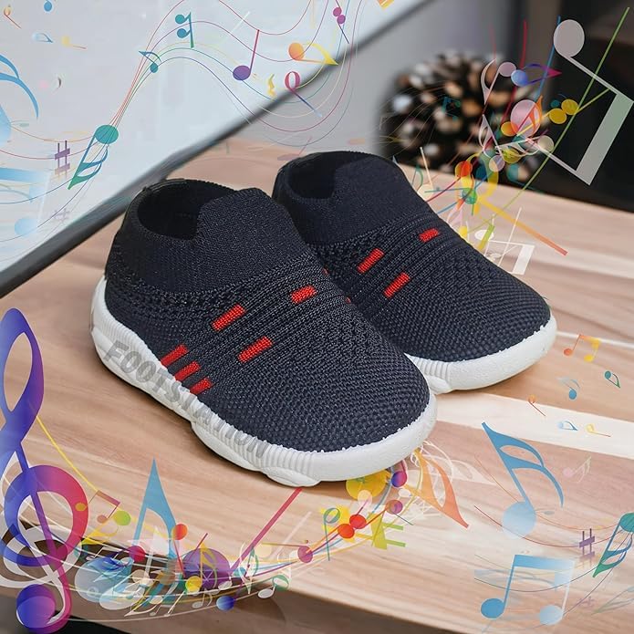 Image of Kids Trending Slip-On Shoes Combo, Pack of 2 (Light Shoe + Musical Shoe)