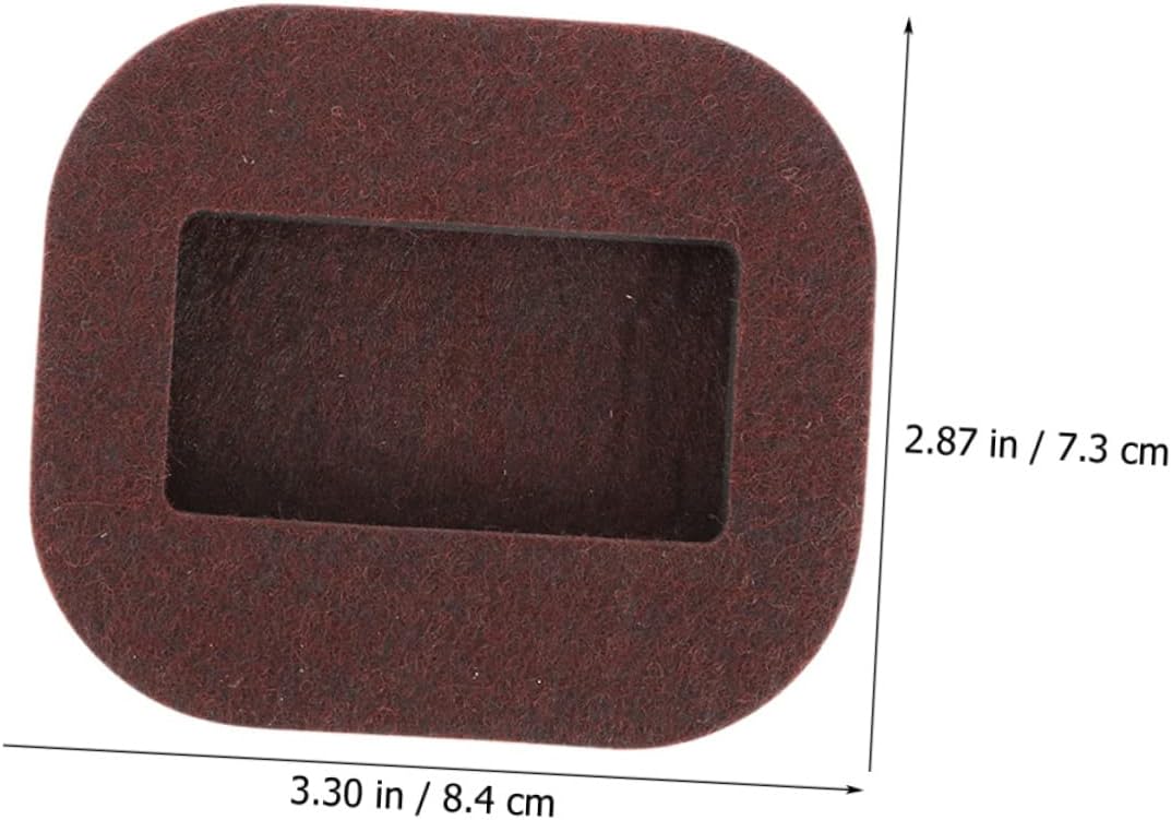 20pcs Furniture Caster Cups Felt Floor Protectors for Chair Legs Non- Furniture Pads for Hardwood and Tile Floors Protects Against Scratches and Dents