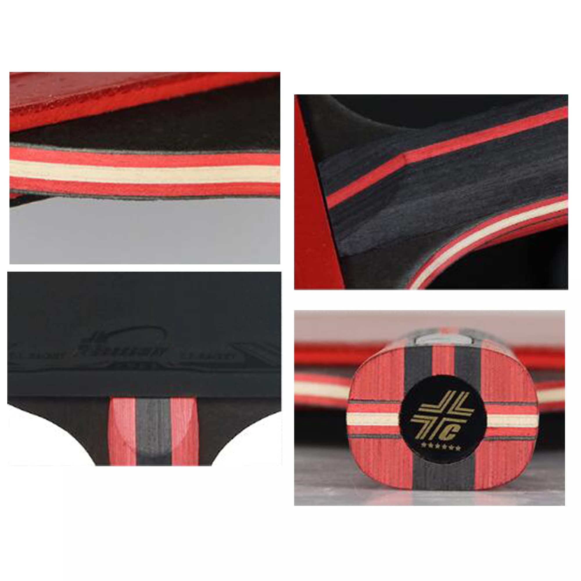 Racchetta da Ping Pong, Racchetta Professionale(Short Handle)