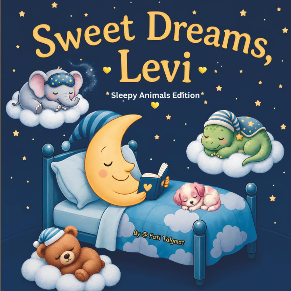 Sweet Dreams Levi: Personalized Children's Bedtime Story book for Babies & Kids | perfect birthday gift idea for Levi's | Gentle Rhymes, Sleepy ... Levi Drift Into Sweet Dreams Every Night.