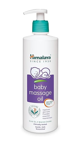 Himalaya Face Body Oil Baby Massage Oil For All Skin Types (500 ML)