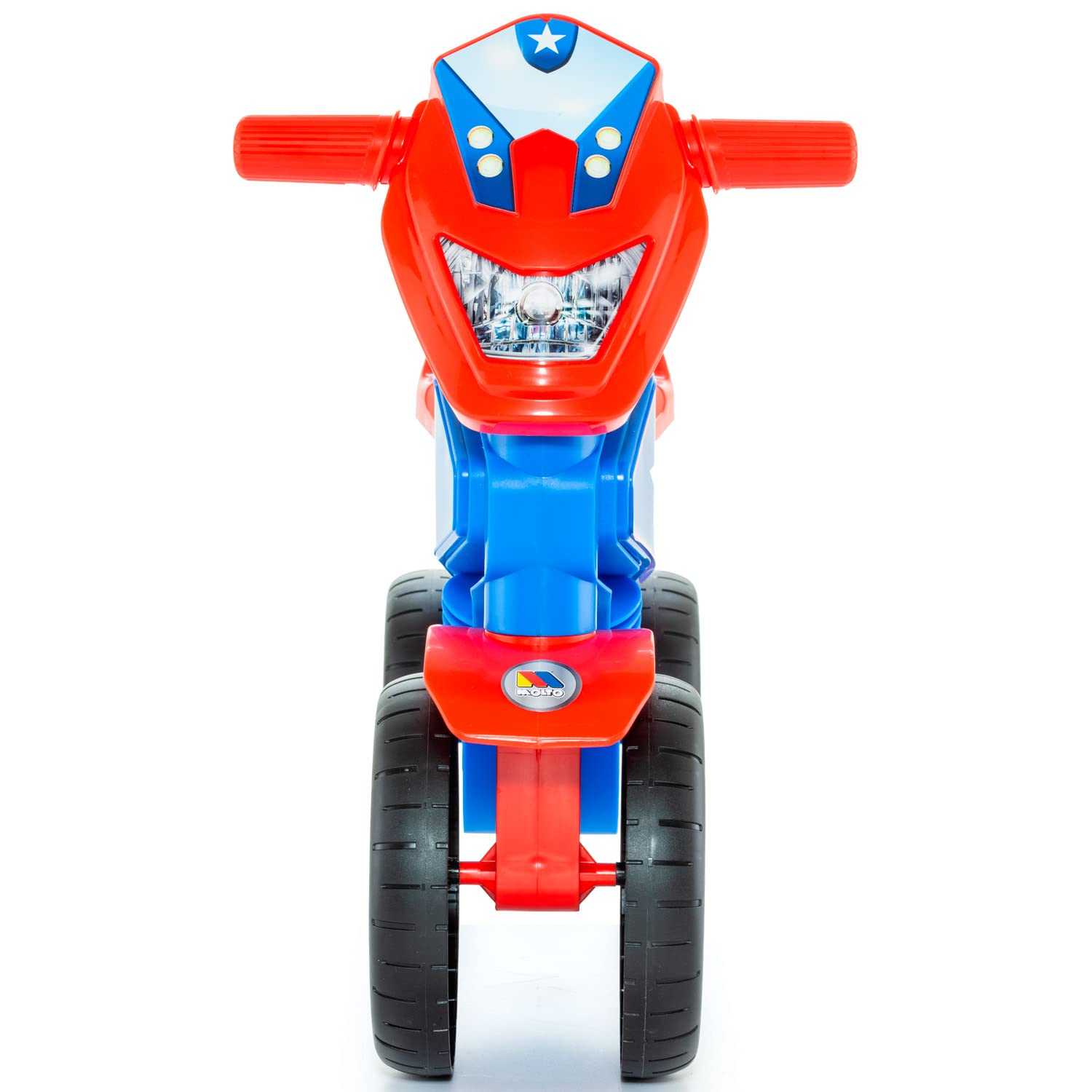 Moto Tout-terrain Molto – Porteur Pour Enfants De 12 à 36 Mois, Stable, 4 Roues, Dimensions 62x35x46 Cm – Favorise L'équilibre