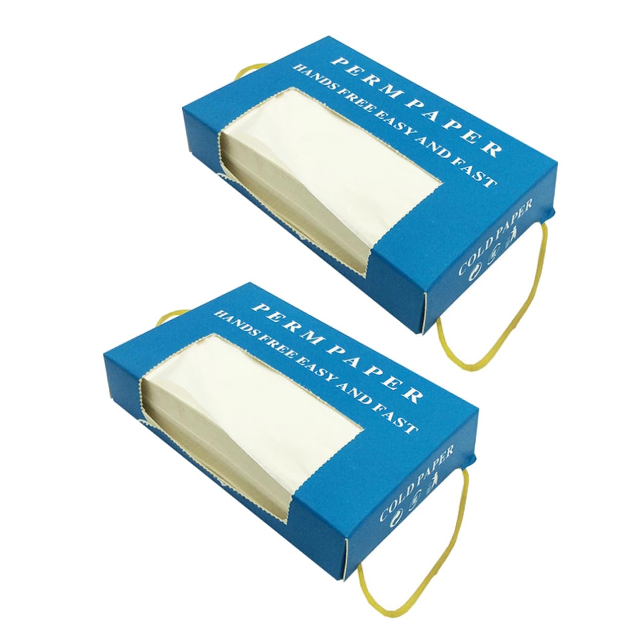 Baluue Salon Perm Rod Paper 700pcs Hairdressing Perm Tissue Paper Wrist Collection Quick Heat Conduction One-time Use Styling Kit Professional