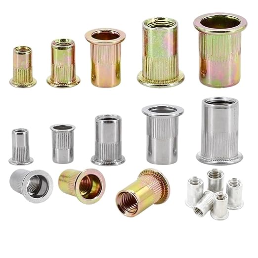 Remache Roscado Acero Inoxidable Cabeza Plana M5 20 Piezas miniatura 2